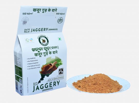 Organic Date Palm Jaggery (Granules)